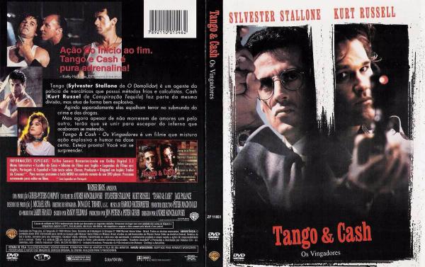 Dvd Tango e Cash - os Vingadores - Warner