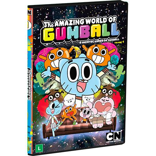DVD - The Amazing World Of Gumball: o Incrível Mundo de Gumball - Volume 1