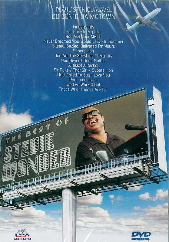 Dvd - The Best Of Stevie Wonder
