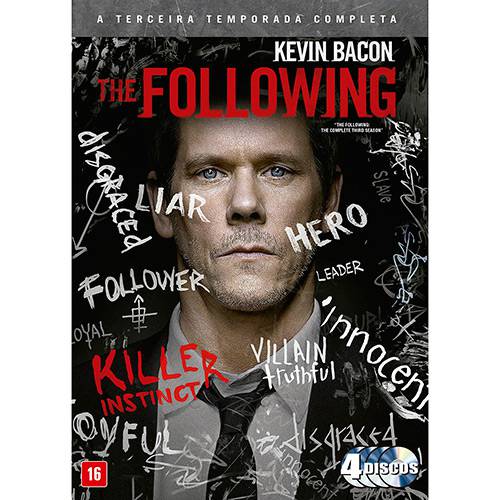 Tamanhos, Medidas e Dimensões do produto DVD - The Following: 3ª Temporada Completa