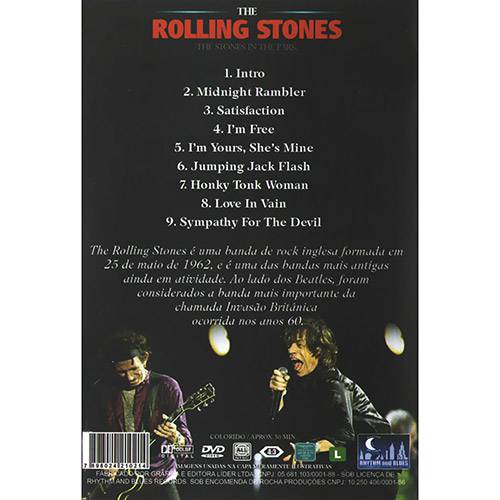 DVD The Rollings Stones: In The Park