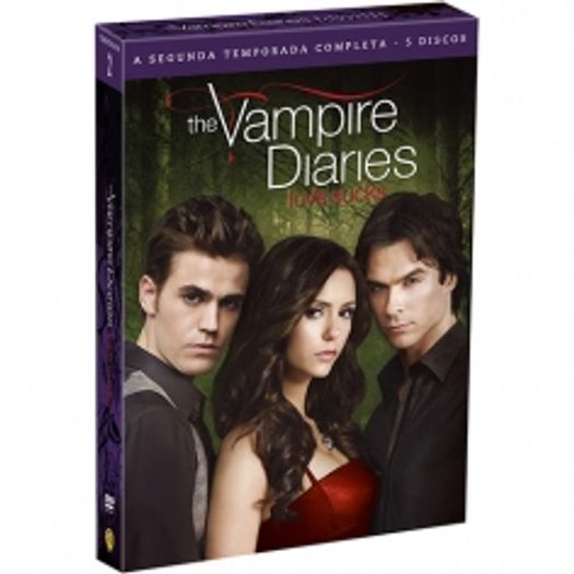 DVD The Vampire Diaries - Segunda Temporada (5 DVDs)