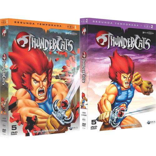Dvd Thundercats - Segunda Temporada Completa 10 Discos