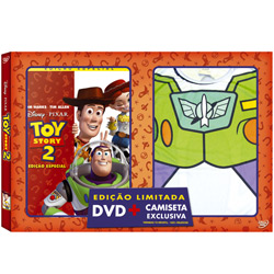 DVD Toy Story 2 - Edição Especial + Camiseta Exclusiva