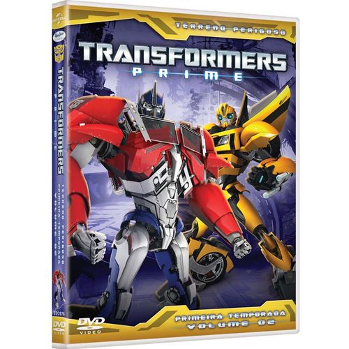Dvd Transformers Prime 1 Temporada Volume 2