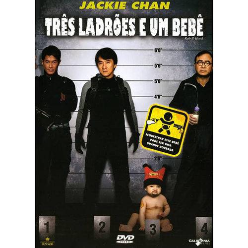 DVD - Três Ladrões e um Bebê
