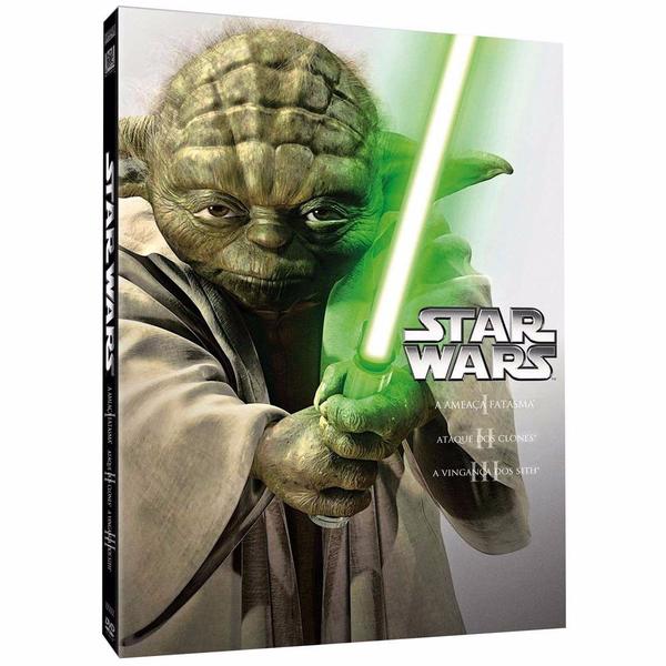 DVD - Trilogia Star Wars - Episódios 1 a 3 (3 Discos)