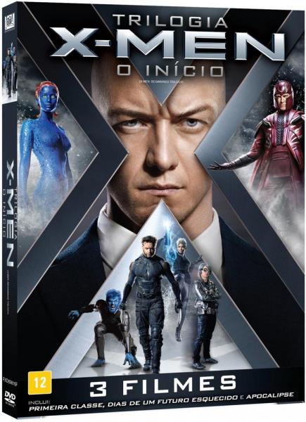 DVD Trilogia X-Men - o Início (3 DVDs) - 1