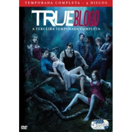 DVD True Blood - Terceira Temporada (5 DVDs)
