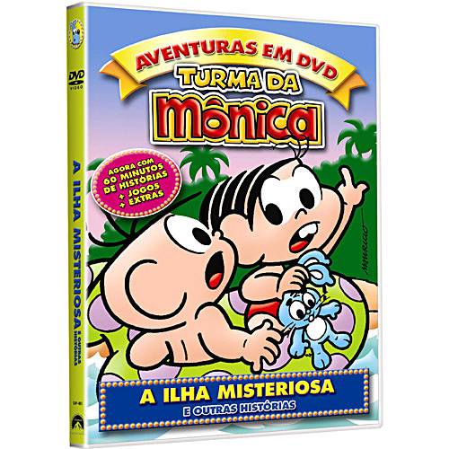 DVD Turma da Mônica - Ilha Misteriosa