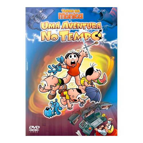 DVD Turma da Mônica - uma Aventura no Tempo