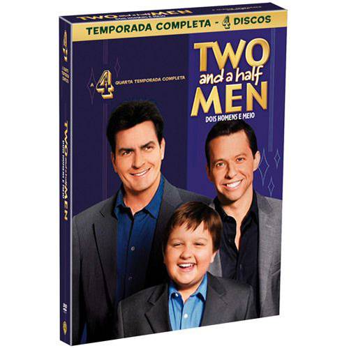 DVD Two And a Half Men: 4ª Temporada (4 DVDs)