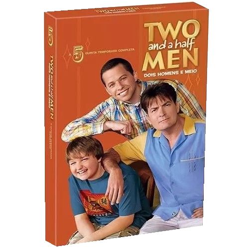 Dvd Two And a Half Men - Dois Homens e Meio - 5ª Temporada - 3 Discos