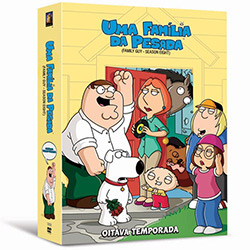 DVD uma Famíla da Pesada - 8ª Temporada (3 Discos)