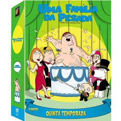 DVD uma Família da Pesada 5ª Temporada (3 DVDs)