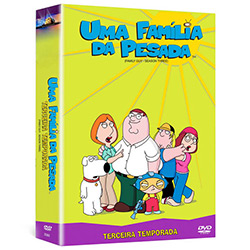 DVD uma Família da Pesada 3ª Temporada (3 DVDs)