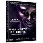 DVD - uma Noite de Crime - Tente Sobreviver