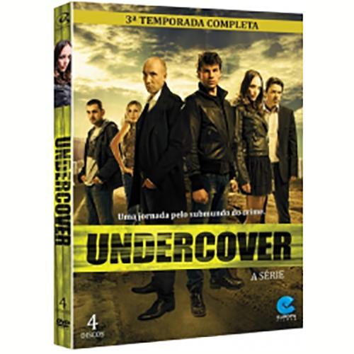 Dvd - Undercover - 3ª Temporada Completa - 4 Discos 