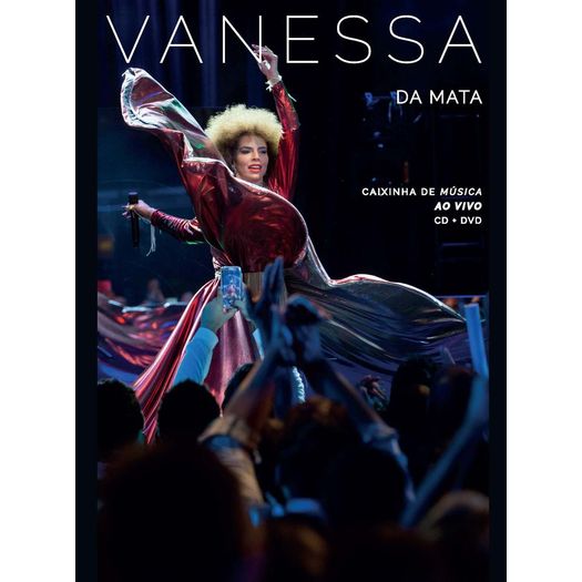 DVD Vanessa da Mata - Caixinha de Música: ao Vivo (DVD + CD)