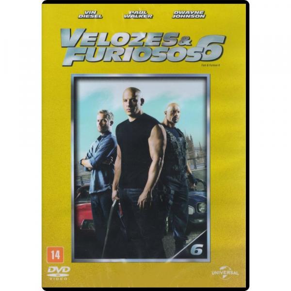 DVD Velozes e Furiosos 6 - Universal