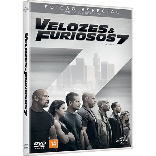 DVD - Velozes e Furiosos 7 - Edição Especial (Duplo)