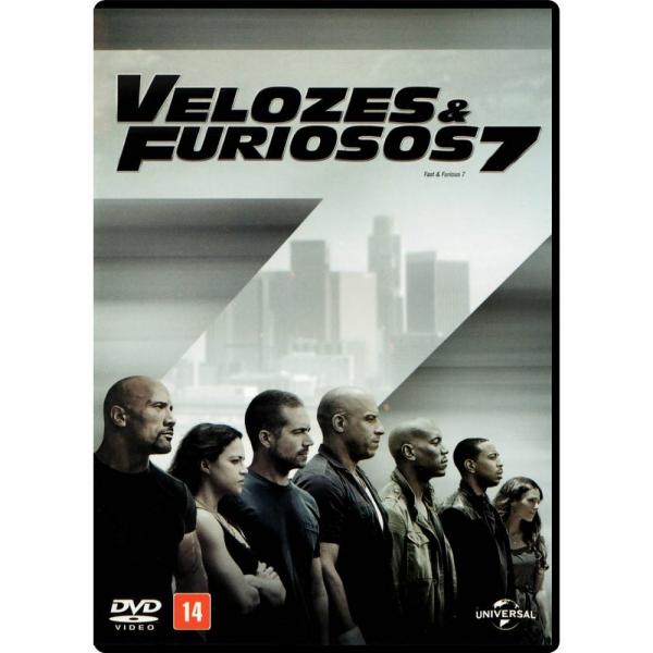 DVD Velozes e Furiosos 7 - Universal