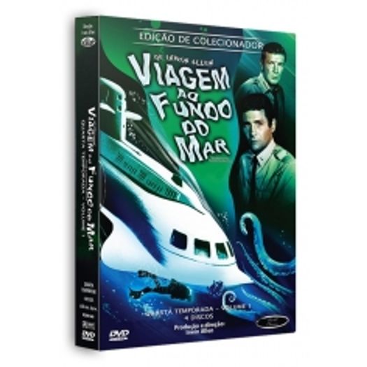 DVD Viagem ao Fundo do Mar - Quarta Temporada Vol 1 (4 DVDs)