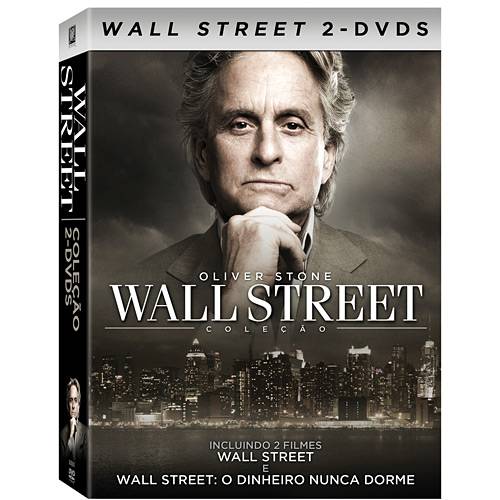 DVD Wall Street 1 + Wall Street 2: o Dinheiro Nunca Dorme (Duplo)
