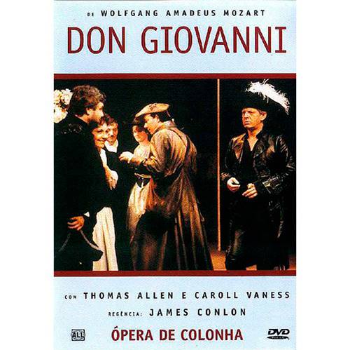 Tudo sobre 'DVD Wolfgang Amadeus Mozart - Don Giovanni: Ópera de Colonha'