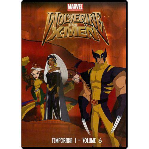 Dvd - Wolverine e os X-Men - Temp. 1 - Vol.6