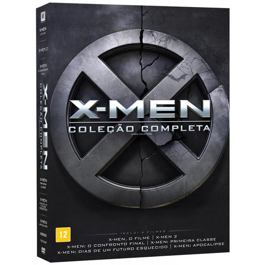 DVD X-Men - Coleção Completa (6 DVDs)