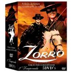 DVD Zorro 2ª Temporada Edição Para Colecionador 5 Discos