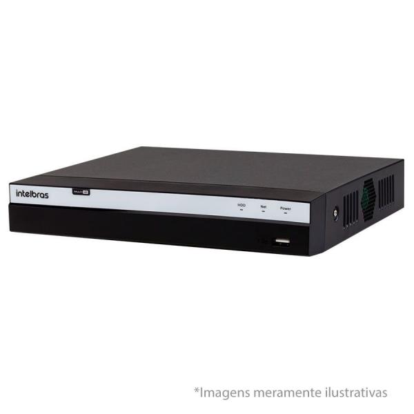 DVR Stand Alone Intelbras MHDX 3004 04 Canais Full HD 1080p Multi HD + 02 Canais IP 5 Mp