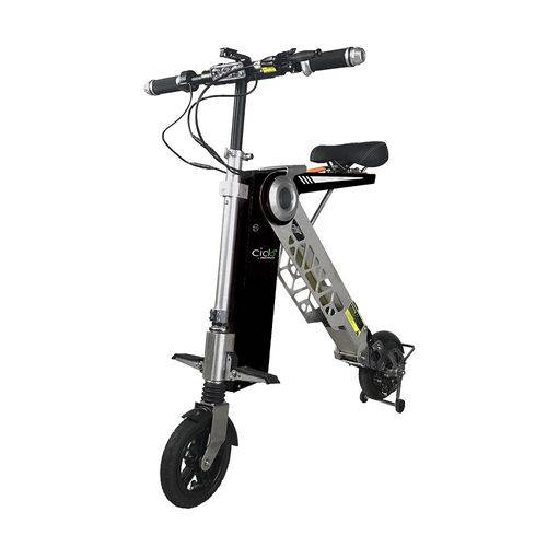 Tudo sobre 'E-Bike Bicicleta Eletrica 250W 36V Ciclo Preto - Autonomia Até 18km Dobrável Mymax'