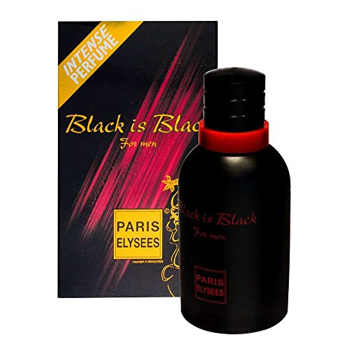 Eau de Toilette Black Is Black, Paris Elysees, 100 Ml