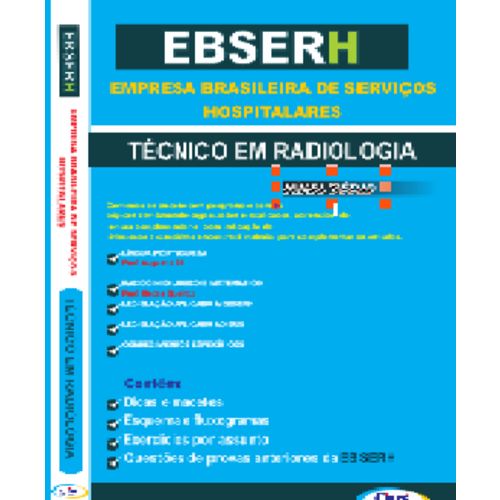 Tudo sobre 'Ebserh Técnico em Radiologia - Conforme Edital Cespe 2018'
