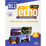 Echo B1, V.1 - Cahier Personnel D'Apprentissage