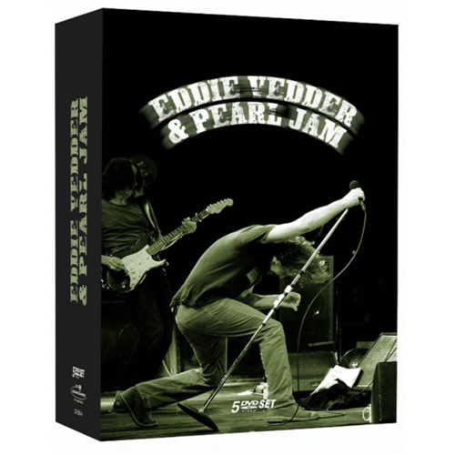 Eddie Vedder e Pearl Jam - Box 5 DVDs Rock