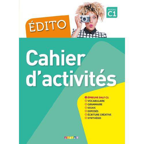 Edito C1 Cahier D´exercices - 3ª Ed