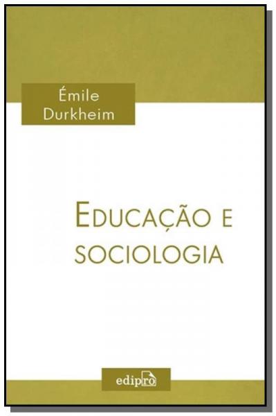 Educacao e Sociologia  06 - Edipro