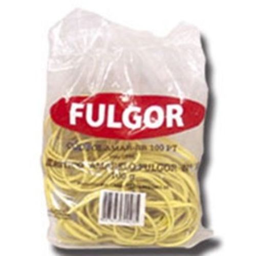 Elastico Amarelo Latex N.18 Pct/ 500Grs Fulgor