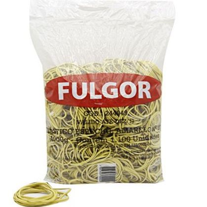 Elástico N°18 1kg Amarelo Fulgor Fulgor