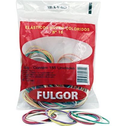 Elástico Super Colorido N°18 100g Fulgor Fulgor