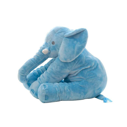 Elefante de Pelúcia 40cm -azul