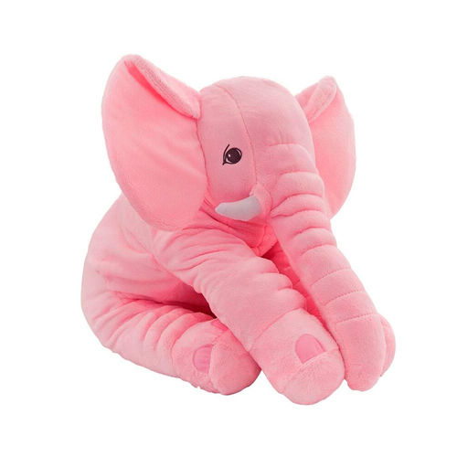 Elefante de Pelúcia 40cm -rosa