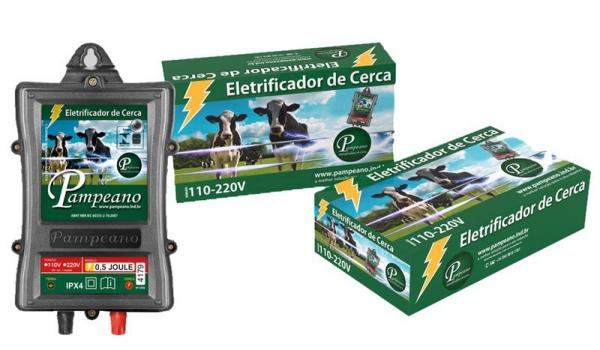 Eletrificador de Cerca 55KM - Bivolt - Pampeano