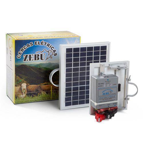 Tudo sobre 'Eletrificador Solar de Cerca Elétrica Rural ZS20 para 2.100 Metros - Zebu'