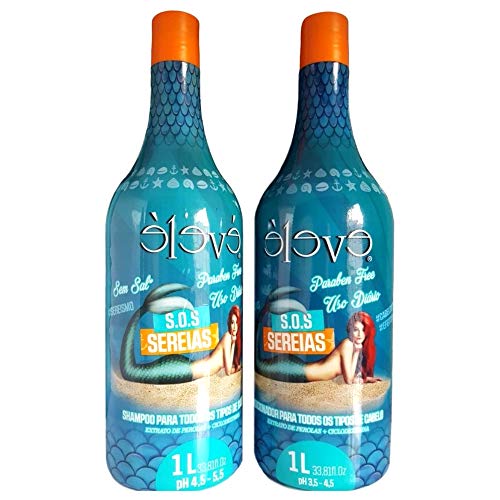 Eleve Kit Sos Sereias Shampoo + Condicionador 1l