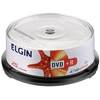 Elgin Midia DVD-R 4,7GB / 120 MIN / 16X BULK 25