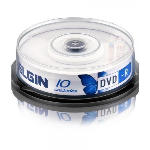 Elgin Midia DVD+R 8,5GB Dual Layer / 240 Min / 8X Pino 10